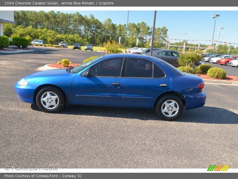 Arrival Blue Metallic / Graphite 2004 Chevrolet Cavalier Sedan