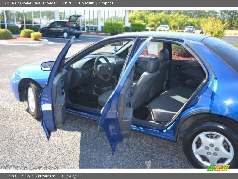 Arrival Blue Metallic / Graphite 2004 Chevrolet Cavalier Sedan