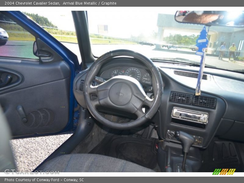 Arrival Blue Metallic / Graphite 2004 Chevrolet Cavalier Sedan