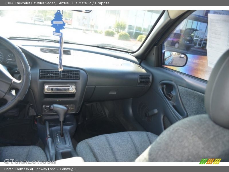 Arrival Blue Metallic / Graphite 2004 Chevrolet Cavalier Sedan