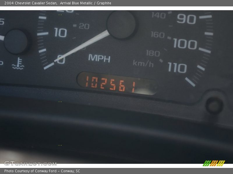 Arrival Blue Metallic / Graphite 2004 Chevrolet Cavalier Sedan