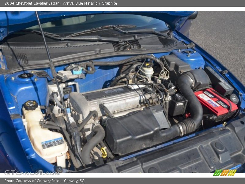 Arrival Blue Metallic / Graphite 2004 Chevrolet Cavalier Sedan