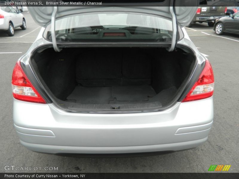 Brilliant Silver Metallic / Charcoal 2007 Nissan Versa SL
