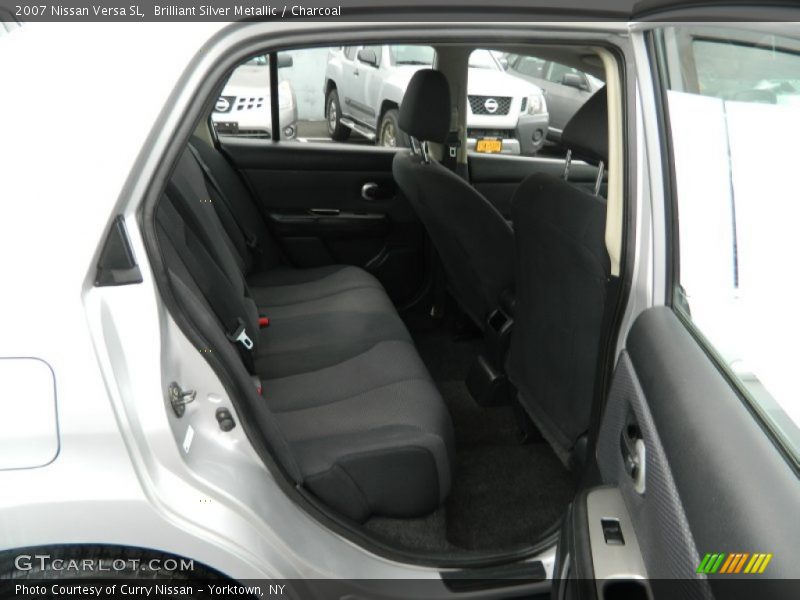 Brilliant Silver Metallic / Charcoal 2007 Nissan Versa SL