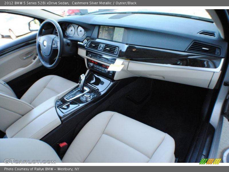 Cashmere Silver Metallic / Oyster/Black 2012 BMW 5 Series 528i xDrive Sedan