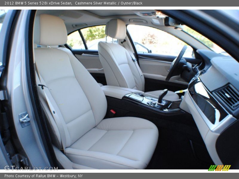 Cashmere Silver Metallic / Oyster/Black 2012 BMW 5 Series 528i xDrive Sedan