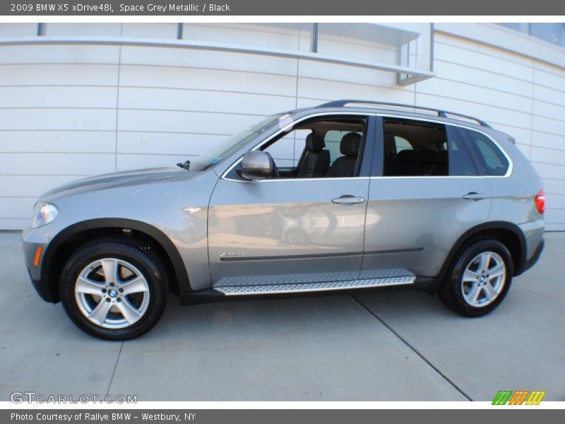 Space Grey Metallic / Black 2009 BMW X5 xDrive48i