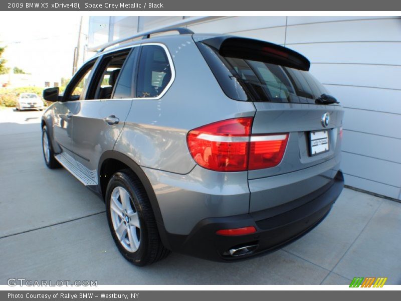 Space Grey Metallic / Black 2009 BMW X5 xDrive48i