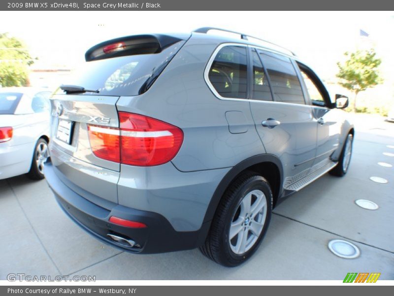 Space Grey Metallic / Black 2009 BMW X5 xDrive48i