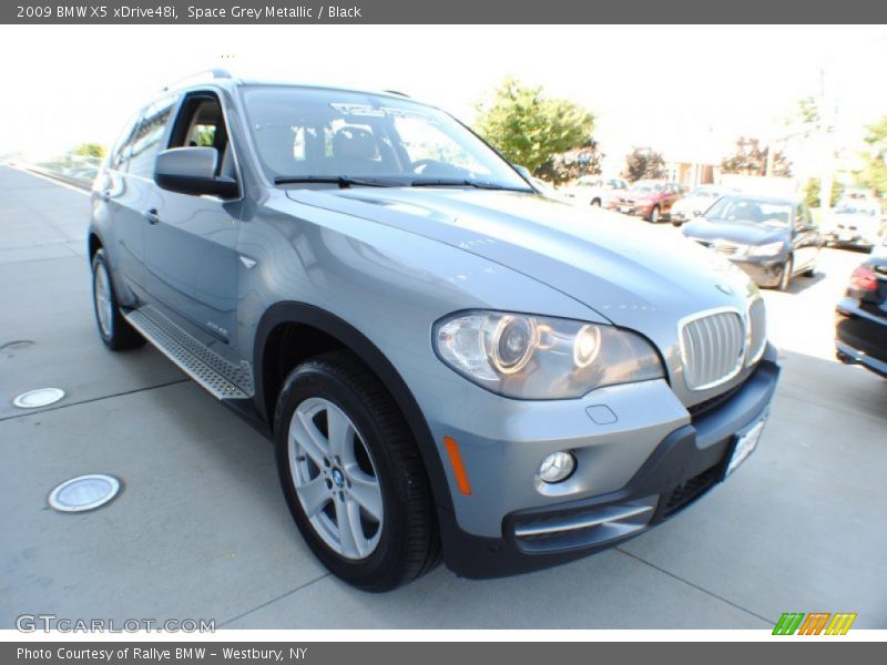 Space Grey Metallic / Black 2009 BMW X5 xDrive48i