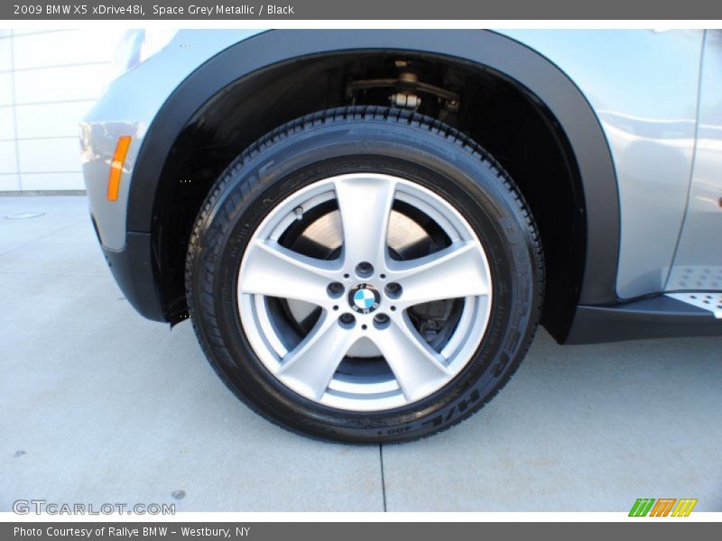 Space Grey Metallic / Black 2009 BMW X5 xDrive48i