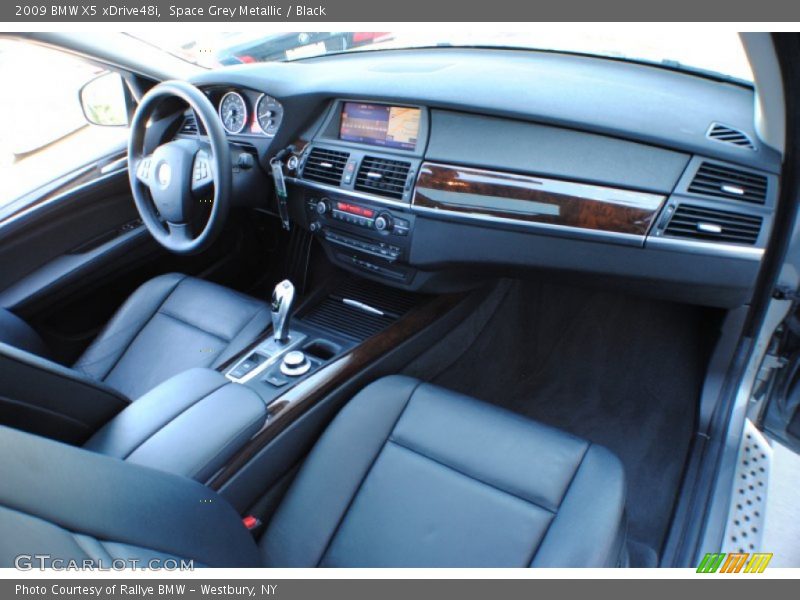Space Grey Metallic / Black 2009 BMW X5 xDrive48i