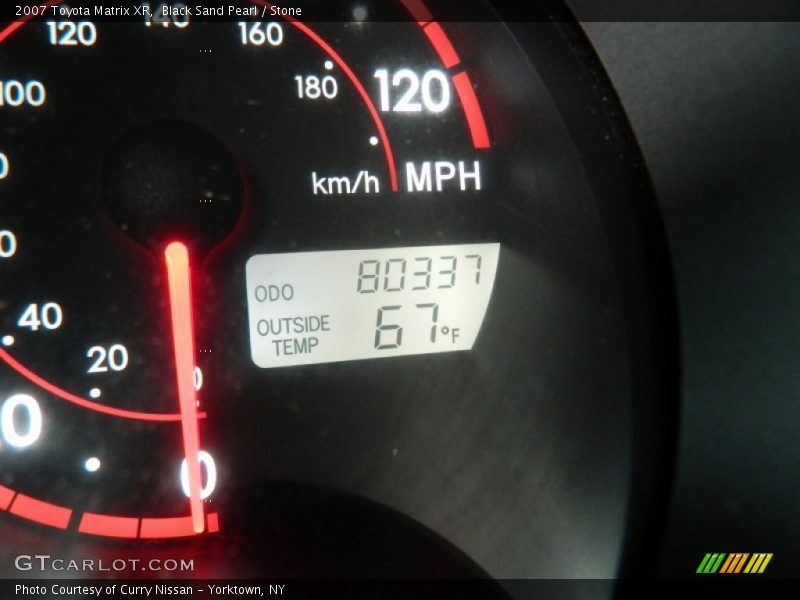 Black Sand Pearl / Stone 2007 Toyota Matrix XR