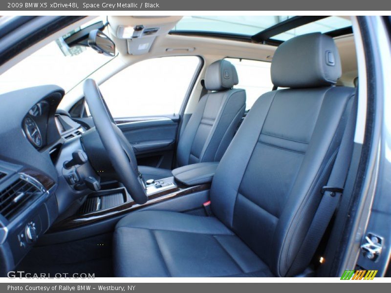 Space Grey Metallic / Black 2009 BMW X5 xDrive48i