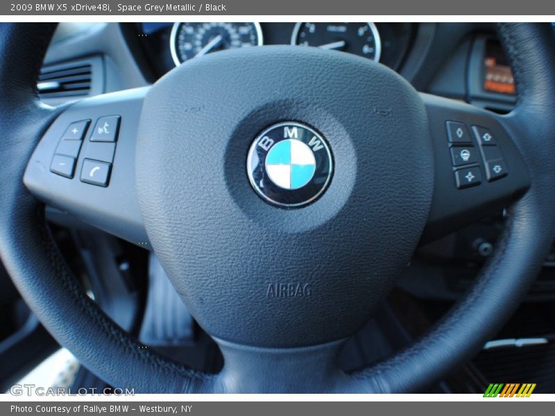 Space Grey Metallic / Black 2009 BMW X5 xDrive48i