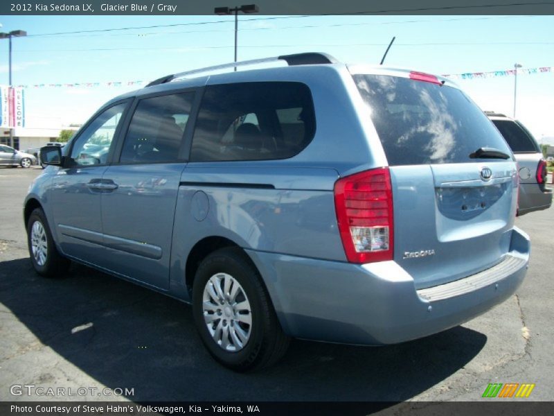Glacier Blue / Gray 2012 Kia Sedona LX