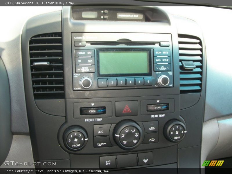 Controls of 2012 Sedona LX