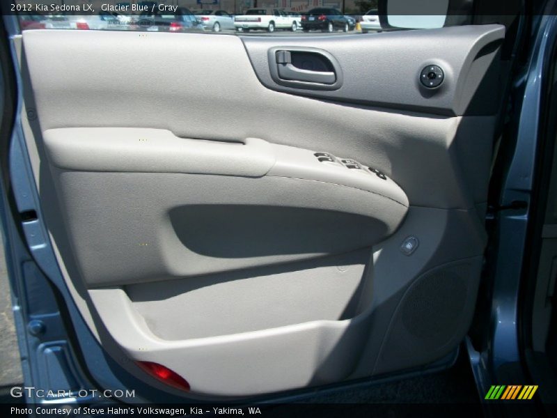 Glacier Blue / Gray 2012 Kia Sedona LX