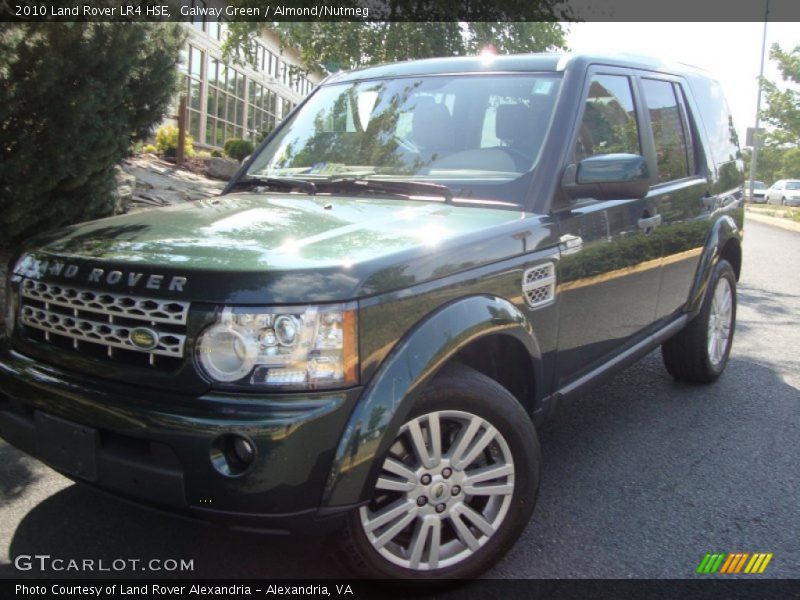Galway Green / Almond/Nutmeg 2010 Land Rover LR4 HSE