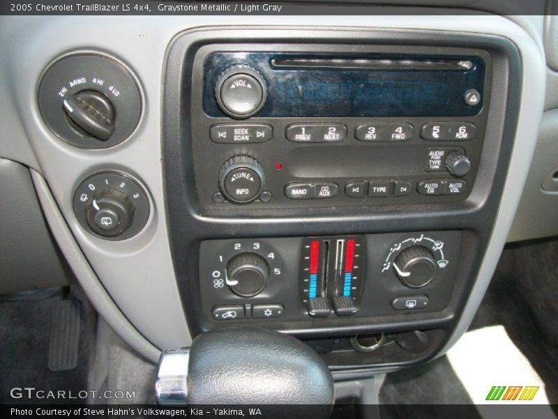 Graystone Metallic / Light Gray 2005 Chevrolet TrailBlazer LS 4x4