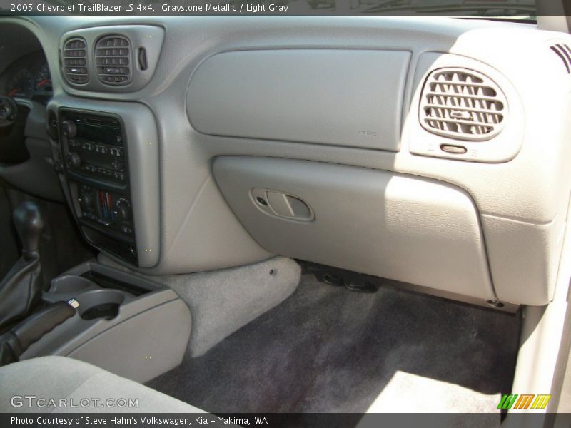 Graystone Metallic / Light Gray 2005 Chevrolet TrailBlazer LS 4x4