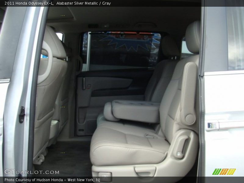Alabaster Silver Metallic / Gray 2011 Honda Odyssey EX-L