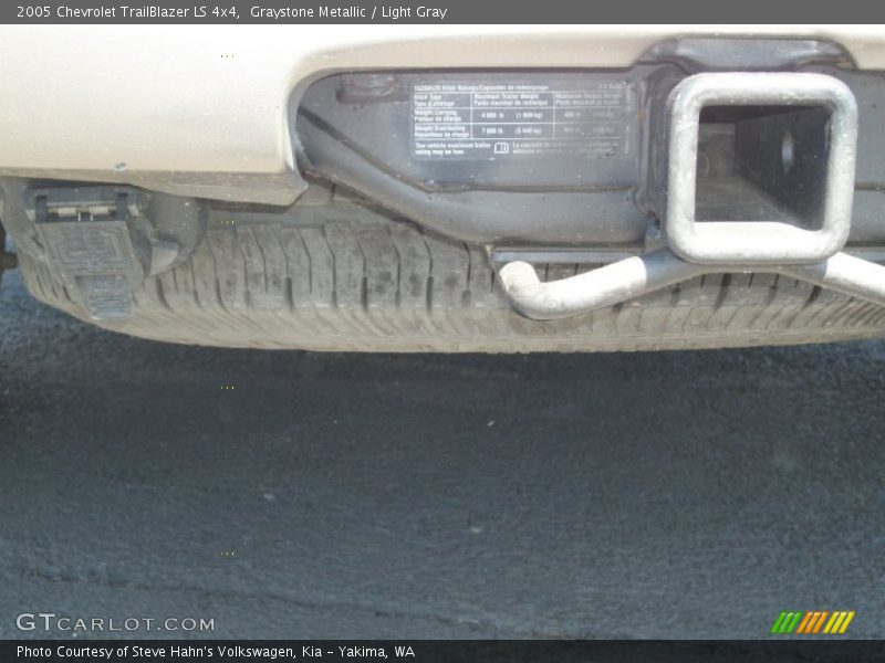 Graystone Metallic / Light Gray 2005 Chevrolet TrailBlazer LS 4x4