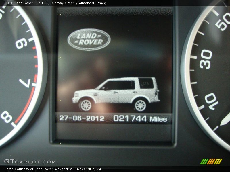Galway Green / Almond/Nutmeg 2010 Land Rover LR4 HSE
