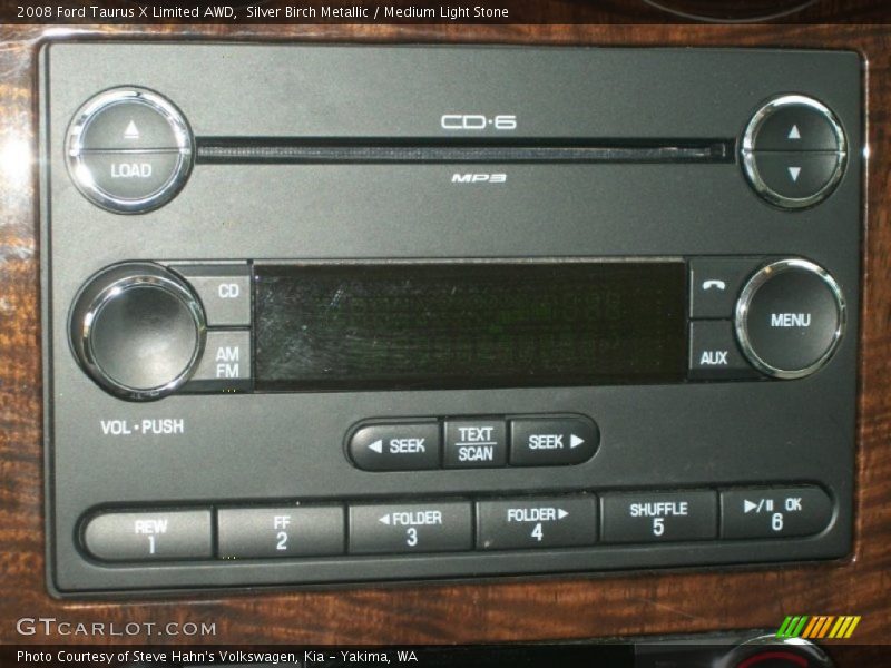 Silver Birch Metallic / Medium Light Stone 2008 Ford Taurus X Limited AWD
