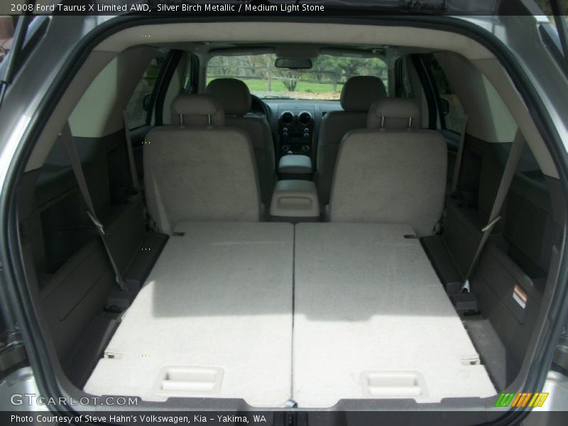 Silver Birch Metallic / Medium Light Stone 2008 Ford Taurus X Limited AWD