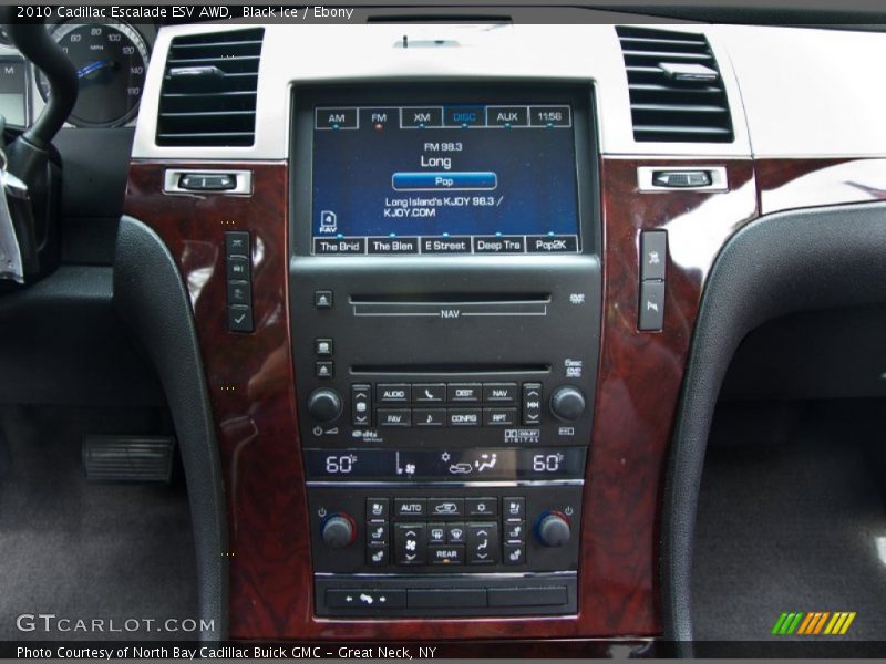 Black Ice / Ebony 2010 Cadillac Escalade ESV AWD