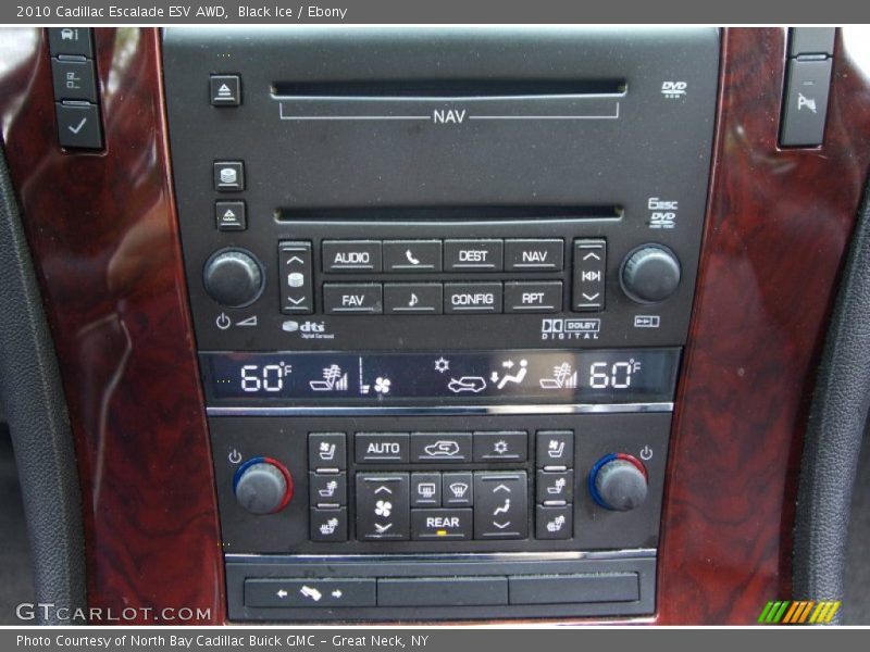 Black Ice / Ebony 2010 Cadillac Escalade ESV AWD
