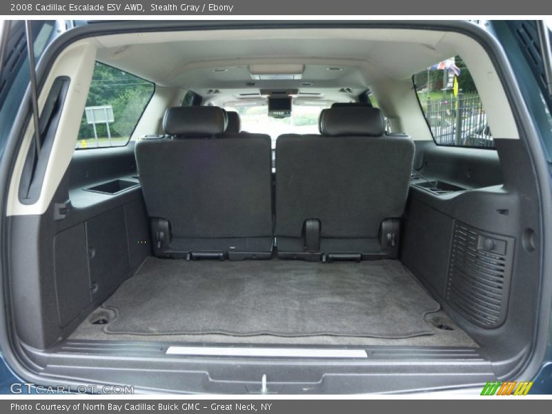 Stealth Gray / Ebony 2008 Cadillac Escalade ESV AWD