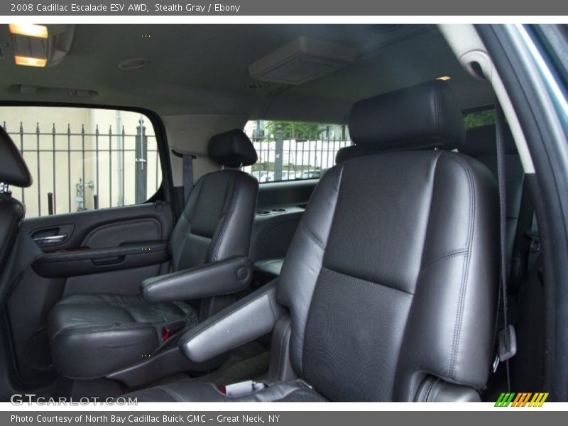 Stealth Gray / Ebony 2008 Cadillac Escalade ESV AWD
