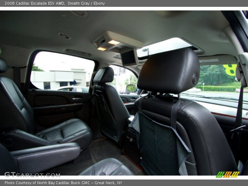 Stealth Gray / Ebony 2008 Cadillac Escalade ESV AWD