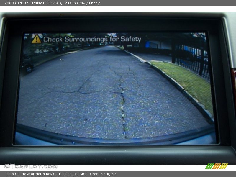 Stealth Gray / Ebony 2008 Cadillac Escalade ESV AWD