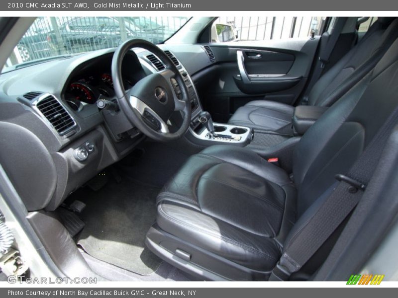 Gold Mist Metallic / Light Titanium 2010 GMC Acadia SLT AWD