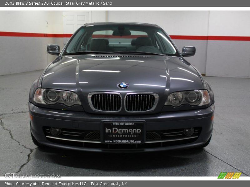 Steel Grey Metallic / Sand 2002 BMW 3 Series 330i Coupe