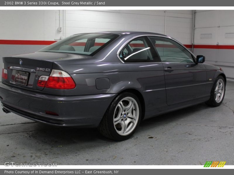Steel Grey Metallic / Sand 2002 BMW 3 Series 330i Coupe