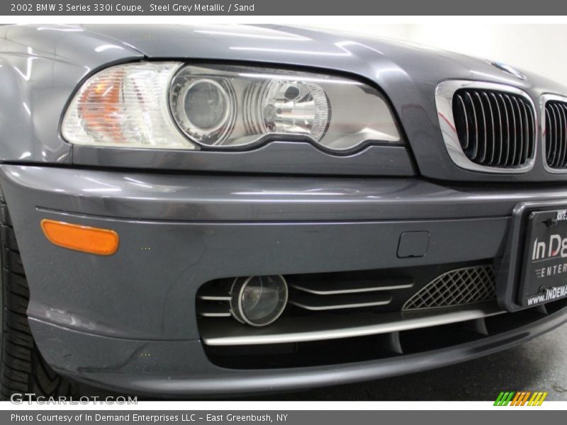 Steel Grey Metallic / Sand 2002 BMW 3 Series 330i Coupe