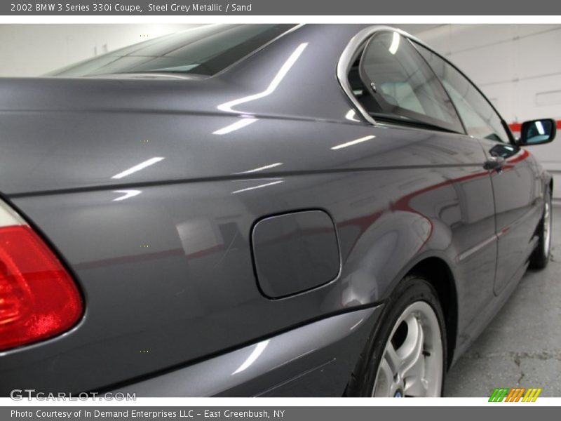 Steel Grey Metallic / Sand 2002 BMW 3 Series 330i Coupe