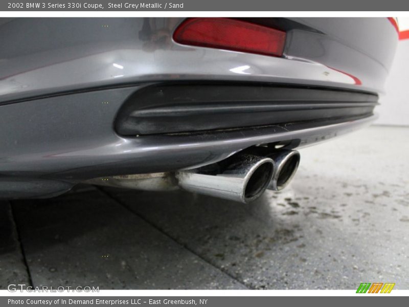 Steel Grey Metallic / Sand 2002 BMW 3 Series 330i Coupe