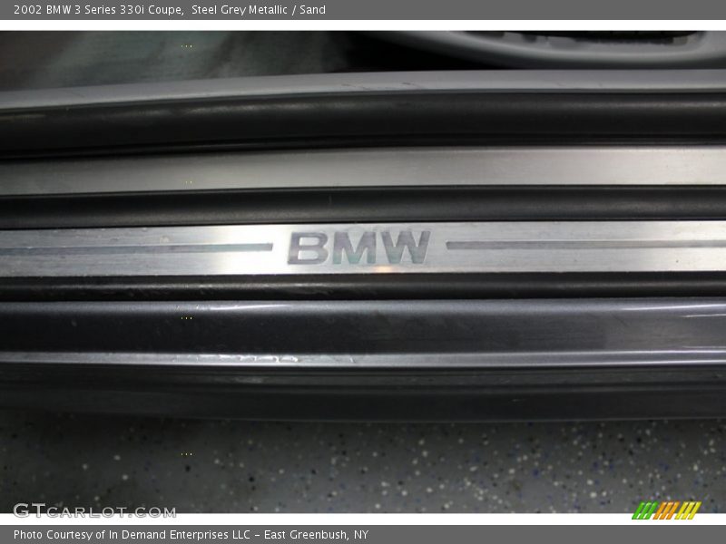 Steel Grey Metallic / Sand 2002 BMW 3 Series 330i Coupe