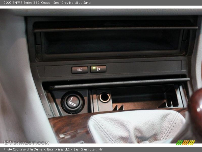 Steel Grey Metallic / Sand 2002 BMW 3 Series 330i Coupe