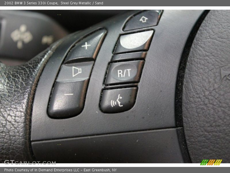 Steel Grey Metallic / Sand 2002 BMW 3 Series 330i Coupe