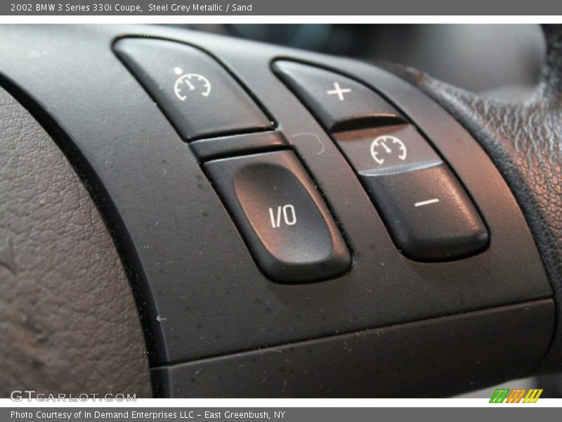Steel Grey Metallic / Sand 2002 BMW 3 Series 330i Coupe