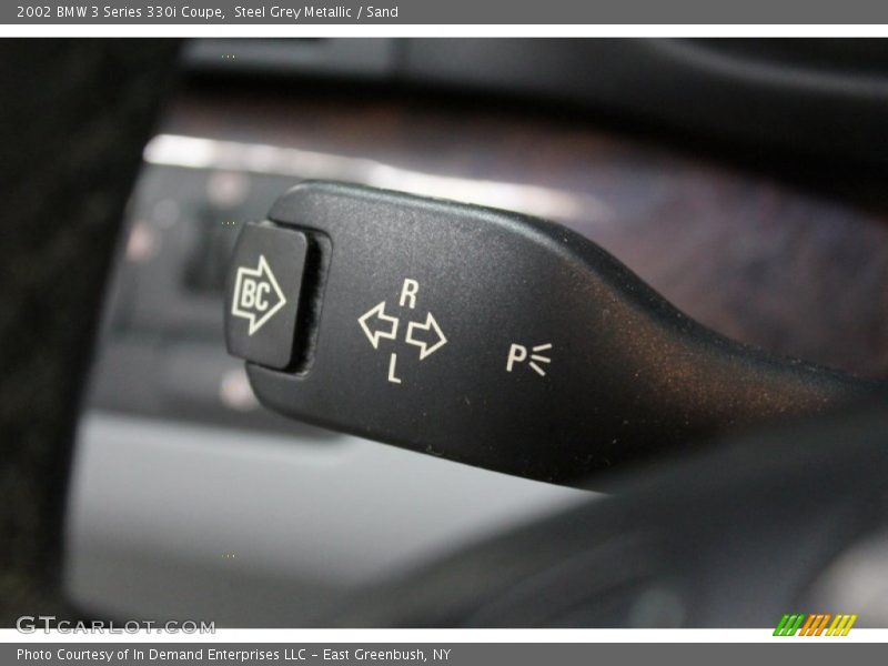 Steel Grey Metallic / Sand 2002 BMW 3 Series 330i Coupe