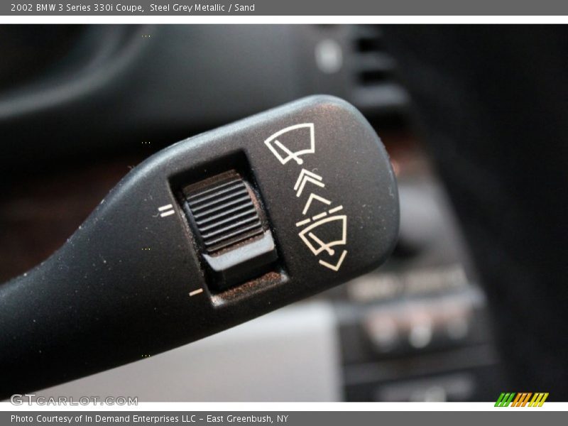 Steel Grey Metallic / Sand 2002 BMW 3 Series 330i Coupe