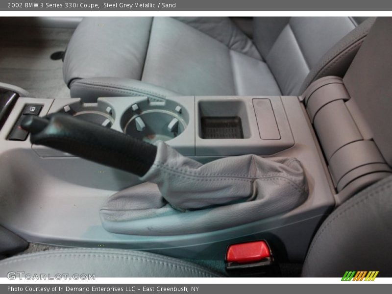 Steel Grey Metallic / Sand 2002 BMW 3 Series 330i Coupe