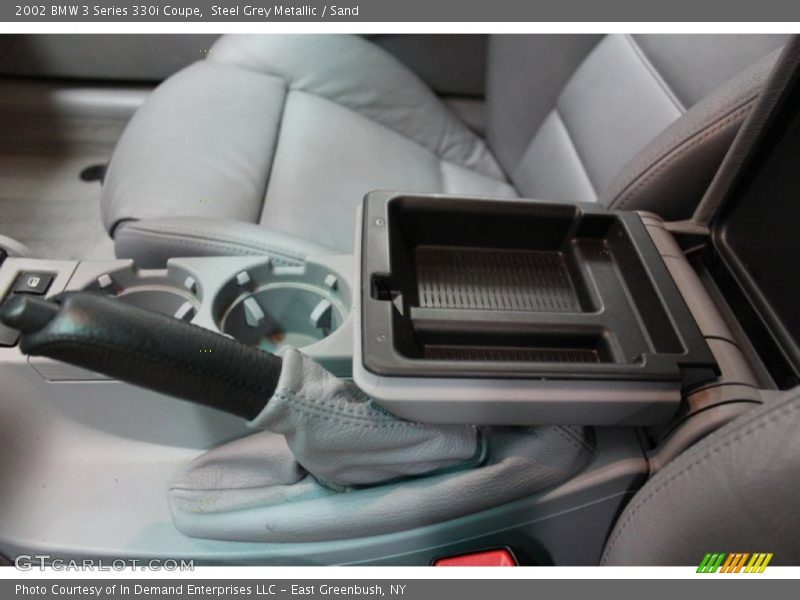Steel Grey Metallic / Sand 2002 BMW 3 Series 330i Coupe